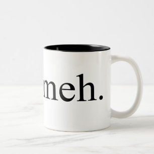 meh $17.95 Two Toned Coffee Mug