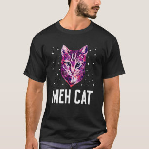 Meh Cat Cat Humor Kitten Introvert Cat Mom 6 T-Shirt