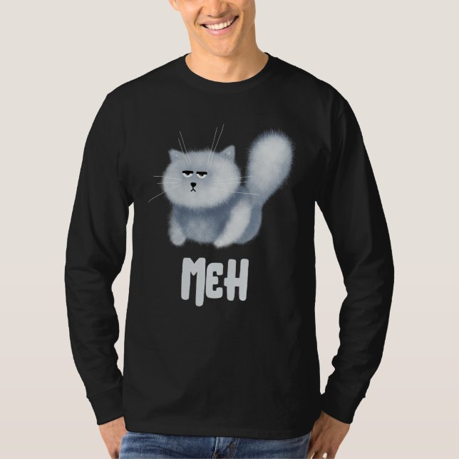 Meh Cat  for Cat  Pet T-Shirt (Front)