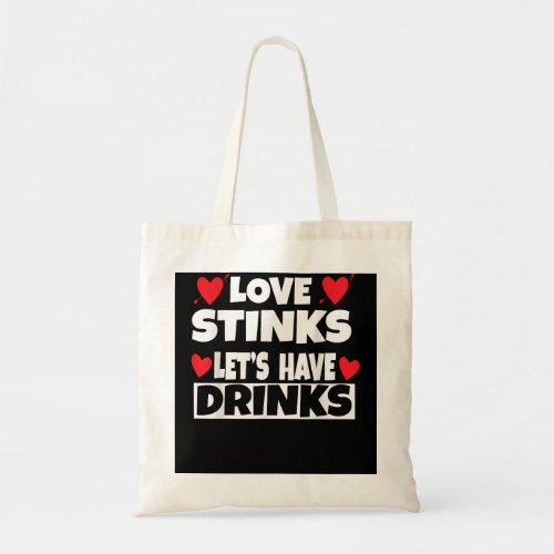 Meh Heart Pocket Funny Anti Valentines Day Single  Tote Bag