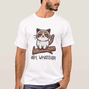 Meh cat shirt best sale