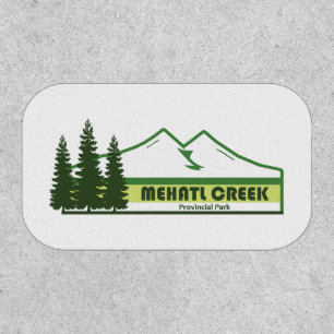 Mehatl Creek Provincial Park Green Stripes Patch