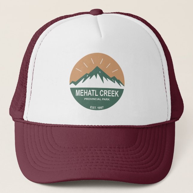 Mehatl Creek Provincial Park Trucker Hat (Front)