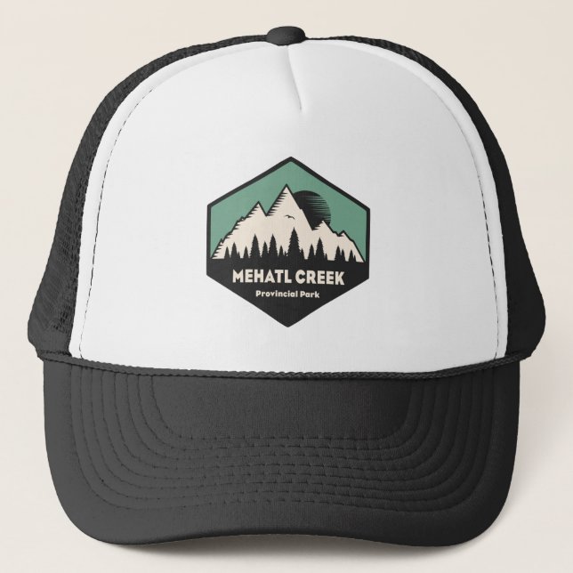 Mehatl Creek Provincial Park Trucker Hat (Front)
