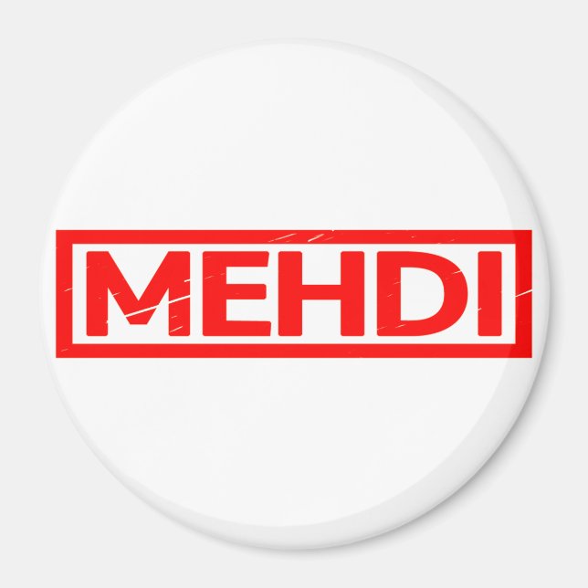 Mehdi Stamp Magnet (Front)