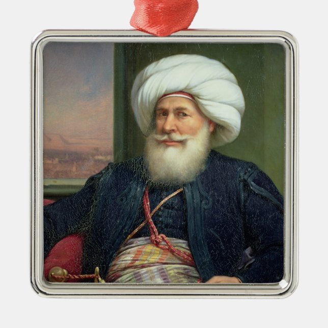 Mehemet Ali , 1840 Metal Ornament (Front)