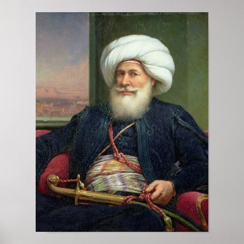 Mehemet Ali  1840 Poster