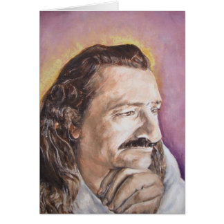 Meher Baba, from a favorite photo of His Cards