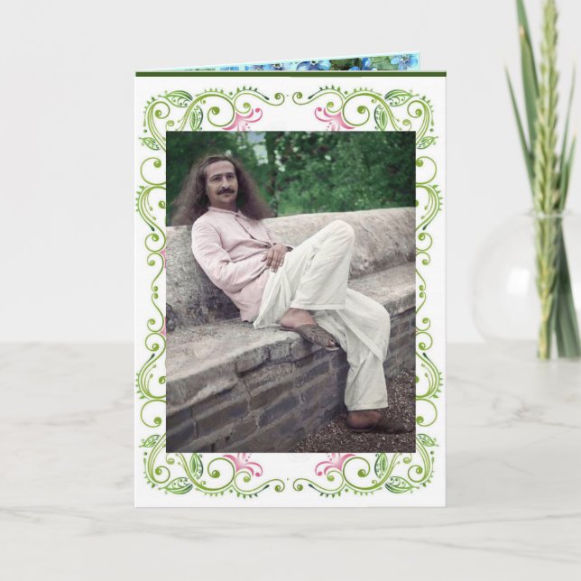 Meher Baba sincere life Card (Front)