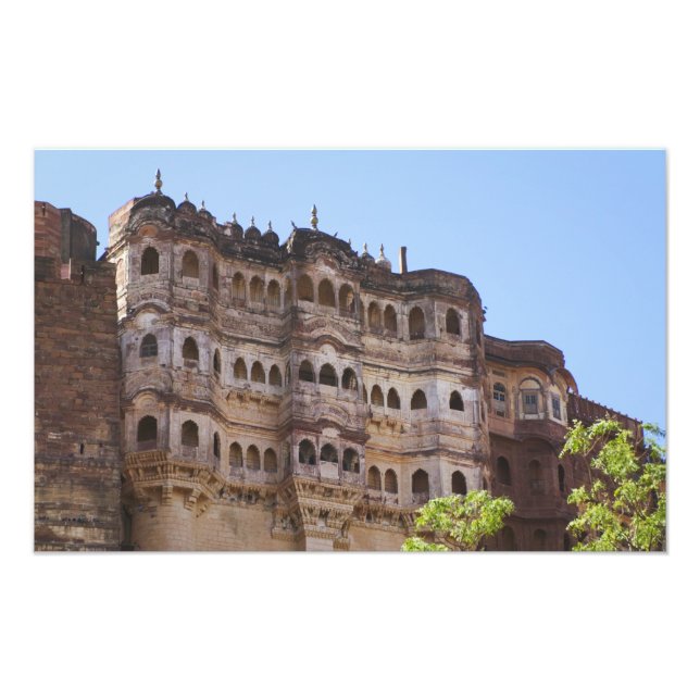 Meherangarh, the Majestic Fort, Jodhpur, Photo Print (Front)