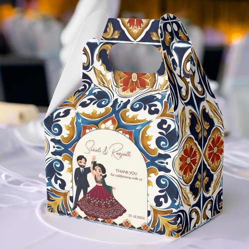 Mehndi and sangeet Indian wedding favors custom Favor Boxes