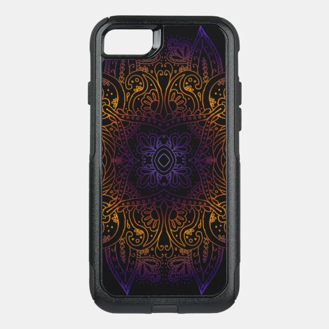Mehndi Burst Otterbox iPhone Case (Back)
