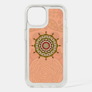 Mehndi Fantasy Gold Speck Phone Case