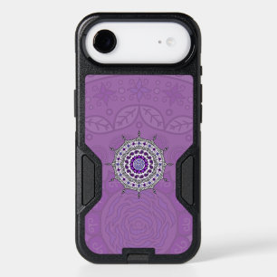 Mehndi Fantasy Silver Otterbox Phone Case