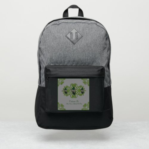 Mehndi Ganesha Green Nike Backpack