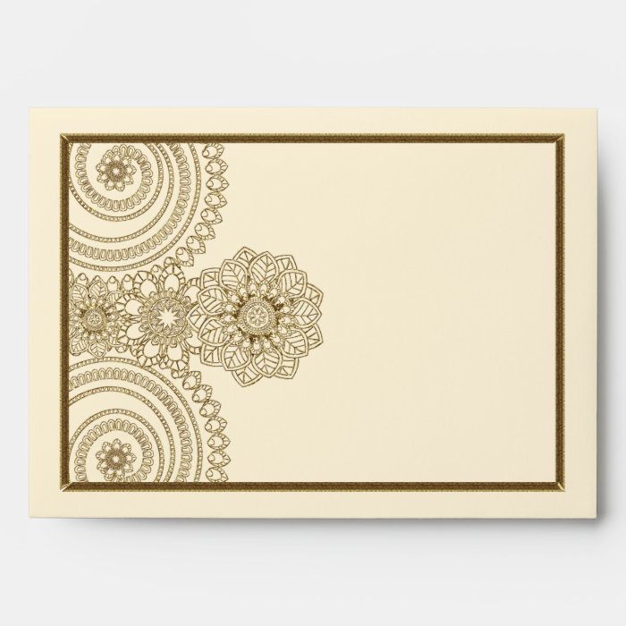 Mehndi Lace (Envelope for 5x7 Cards)