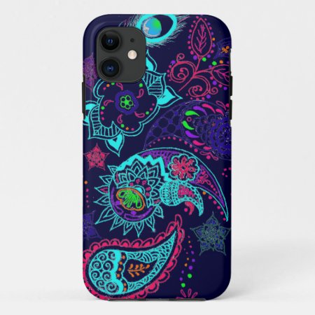 Mehndi Pattern Design Iphone 11 Case