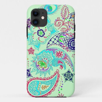 Mehndi Pattern Design Iphone 11 Case by In_case at Zazzle