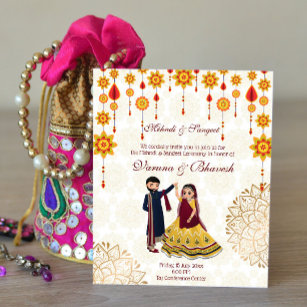 Sangeet Invitations & Invitation Templates | Zazzle