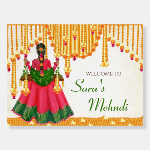 Mehndi Signs as Mehndi Welcome signs Mehndi Sign