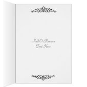 Mehndi Tree of Life (Henna) (Silver) Cards (Inside (Right))