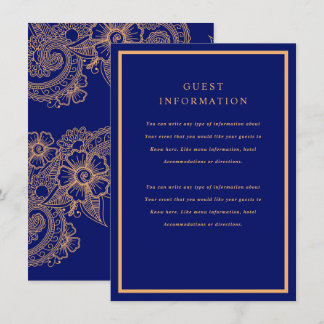 Mehndi Wedding Insert