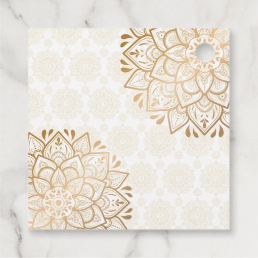 Mehndi with cute Indian henna bride personalized Favor Tags Zazzle