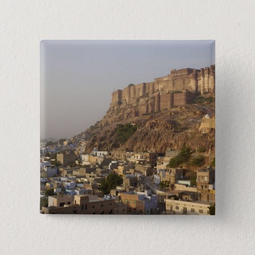 Mehrangarh Fort of Jodhpur Rajasthan INDIA Button