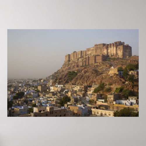 Mehrangarh Fort of Jodhpur Rajasthan INDIA Poster
