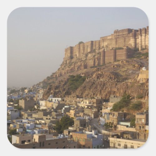 Mehrangarh Fort of Jodhpur Rajasthan INDIA Square Sticker