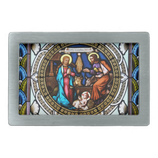 Mehrerau Collegiumskapelle Chapel Window Nativity Belt Buckle