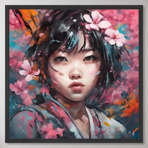 Mei Mei 美美 Framed Art