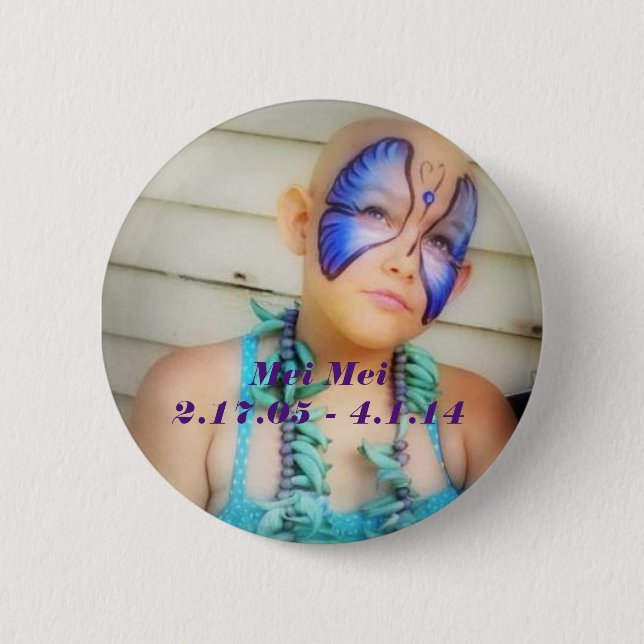 Mei Mei Pinback Button (Front)