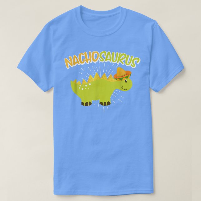Meican dinosaur Nachosaurus Cinco De Mayo Meican  T-Shirt (Design Front)