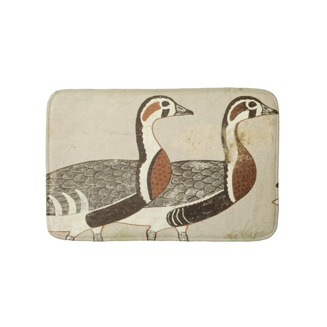 Meidum geese, from the Tomb of Nefermaat and Bathroom Mat (Front)