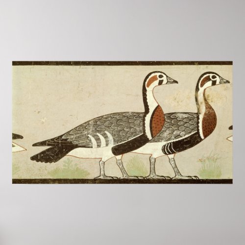 Meidum geese from the Tomb of Nefermaat and Poster