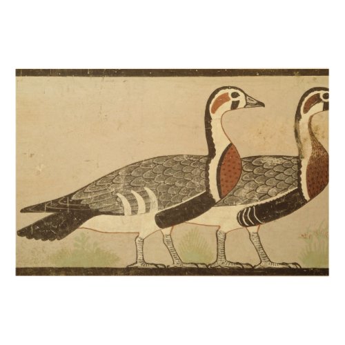 Meidum geese from the Tomb of Nefermaat and Wood Wall Decor
