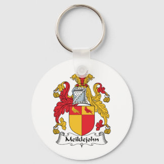 Meiklejohn Family Crest Keychain