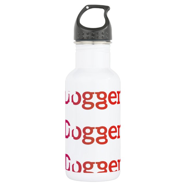 Meine Dogge ist eine Droge Water Bottle (Front)