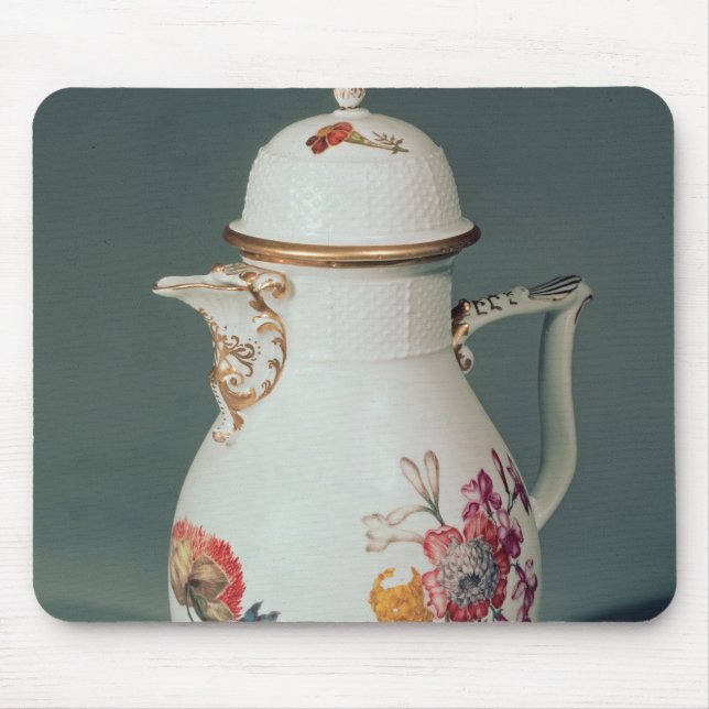 Meissen coffee pot, c.1740-50 mouse pad (Front)