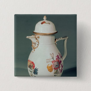 Meissen coffee pot, c.1740-50 pinback button