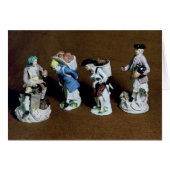 Meissen figures:saddler,goat seller (Front Horizontal)