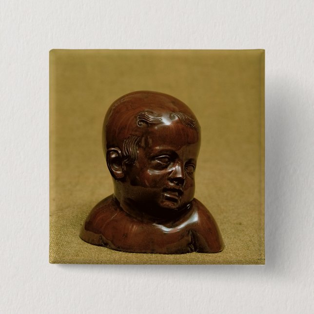 Meissen stoneware bust of a child, c.1715 button (Front)