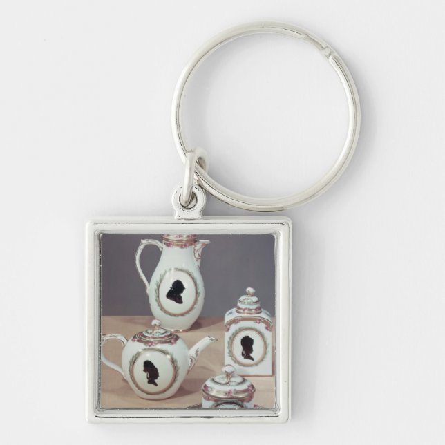 Meissen tea service keychain (Front)