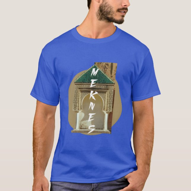 MEKNES city one of the most historical Cities vint T-Shirt (Front)