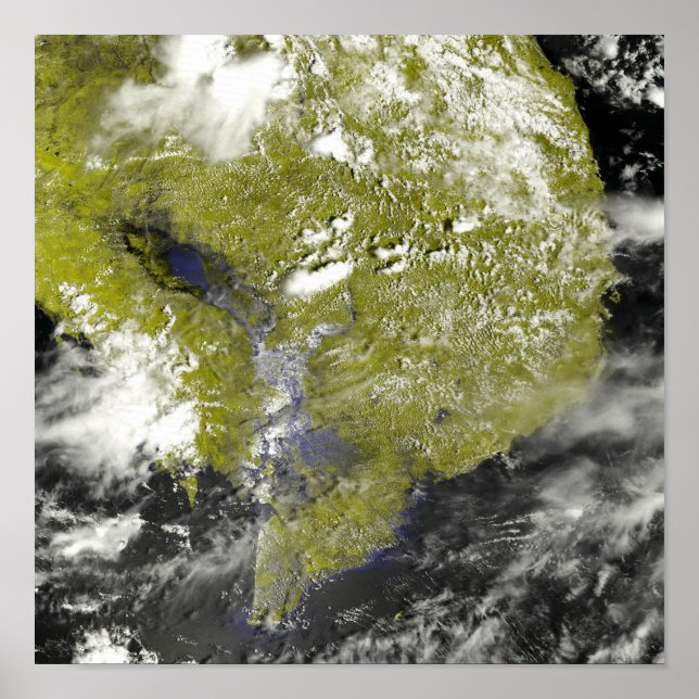 Mekong Delta and the Tonle Sap Poster (Front)