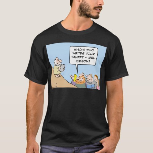 mel gibson moses commandments T_Shirt