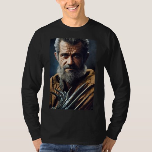 Mel gibson with giger T_Shirt