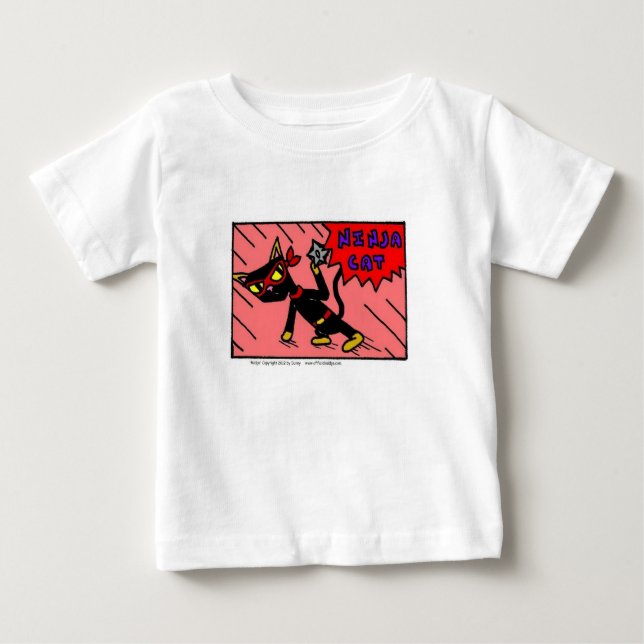 Mel NINJA CAT Infant T-Shirt (Front)