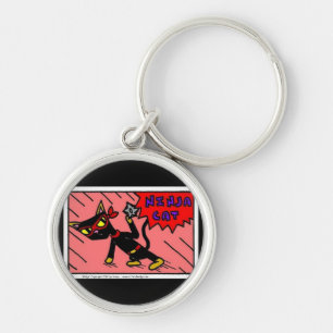 Mel NINJA CAT Keychain